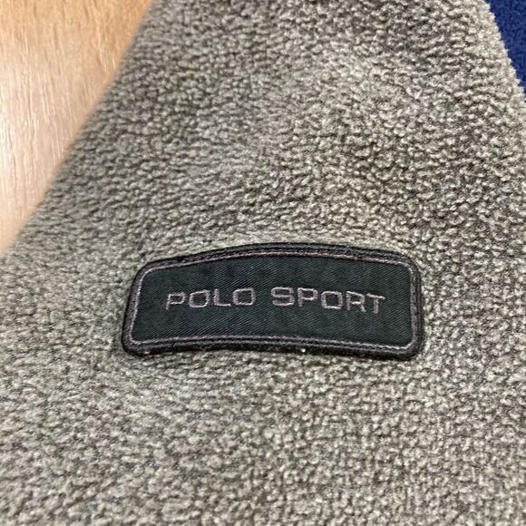 Polo Sport Ralph Lauren V-Neck Fleece (Men’s size M) • Vintage • Polartec • EUC - Picture 3 of 4